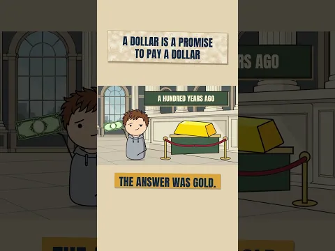 Your Dollar Is Just A Promise To Pay A Dollar #shorts