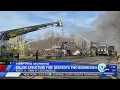 Two back-to-back fires in Cortland County created a busy night for crews