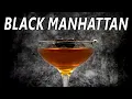 If you Love Whisky Try This - Black Manhattan Cocktail
