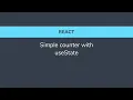 Full Stack Beginners - React useState Click Event Part-4