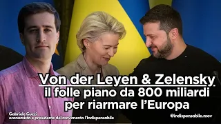 TRUMP vs ZELENSKY e VON DER LEYEN:800miliardi per RIARMARE L'EUROPA-Il vaso di Pandora(Guzzi,Cabras)