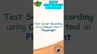 Playwright Tutorial Test Script Recording using Codegen tool in Playwright