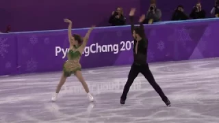 2018 Winter Olympics Ice dance Short France PAPADAKIS Gabriella CIZERON Guillaume
