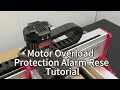 NymoLabs NB Series Motor Overload Protection Alarm Reset Guide