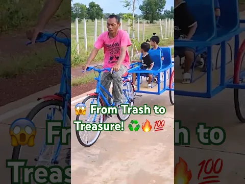😱 You Won’t Believe This! An Amazing Carrier Made Entirely from 100% Trash! ♻️🔥💯