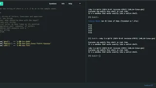 Solving Accum Ruby Basics