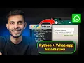 WhatsApp Message Automation In Python Python full course Sagar Chouksey