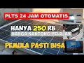 PLTS Minimalis 250 rb Listrik Gratis 24 jam | pas buat coba coba di rumah
