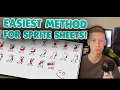 HOW TO MAKE SPRITE SHEETS FOR UNITY - FASTEST METHOD