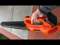 BLACK DECKER 20V MAX Cordless Leaf Blower Great for Clearing Your Driveway or Sidewalk