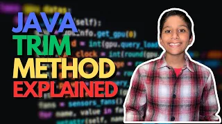 Simplify Your Code with Java Trim Method Tips and Tricks