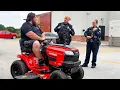 Police Love My Racing Lawn Mower
