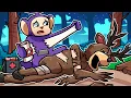Lagu DEER MONSTER HELPED ME SURVIVE! | Tinky Winky Plays: 99 Nights in The Forest