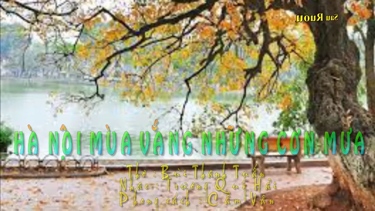 Karaoke Hà Nội Mùa Vắng Những Cơn Mưa (Cẩm Vân)