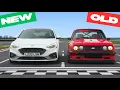 Lagu Old Ford vs New Ford: 600hp Escort vs 430hp Focus ST| Track Battle
