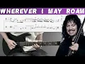 Download Lagu METALLICA - WHEREVER I MAY ROAM (Guitar cover with TAB | Lesson) 2025 REMAKE