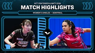 Hina Hayata vs Adriana Diaz | WS SF | #WTTAlmaty 2026