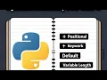 Python Programming GTU Unit-4 Functions - Types of Arguments Most IMP