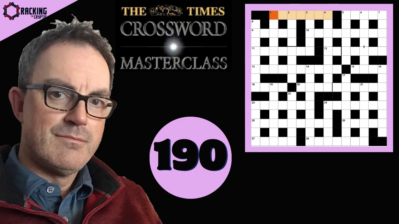 Times Cryptic Masterclass: 2 October 2026 - Bavaria...