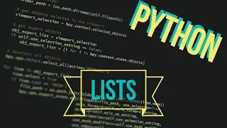 Python Ep 4 Lists Arrays