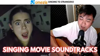 SERENADING STRANGERS | SINGING MOVIE SOUNDTRACKS | BEST REACTION