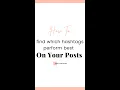 Lagu How To Find Out What Hashtags Performed Best On Your Instagram Posts