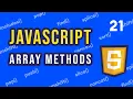 JavaScript Array Methods You Must Know JavaScript for Beginners