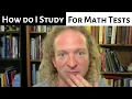 How Do I Study for Math Tests