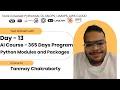 Python Modules Packages AI Course Playlist