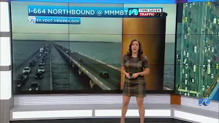 Multi-vehicle crash causes delays at MMMBT