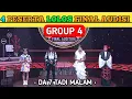 Download Lagu YANG LOLOS FINAL AUDISI DA7 GROUP 4 TADI MALAM | 4 PESERTA LOLOS D'ACADEMY 7