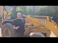 John Deere 310E review and walk around 477
