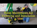 John Deere Lawn Mower Home Maintenance Kit Unboxing and Installation