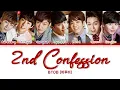 BTOB (비투비) - 2nd Confession (두번재 고백) (Color Coded Han|Rom|Indo Lyrics)