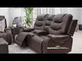 Cheer Leather Power Motion Sofa