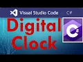 How to Make Digital Clock in WinForms - C Digital Clock Example