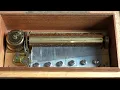 Lagu JaWo AmpTech Music Box Reuge 3 72 Clair de Lune Chateau Chillon