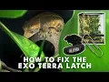 WE FIXED THE TANK - How To Fix Replace The Exo Terra