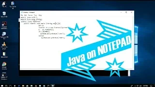 How To Write java programs on Notepad TNP