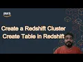 Create AWS Redshift Serverless Cluster 300 FREE Credits Create Table in Redshift DE Project 4