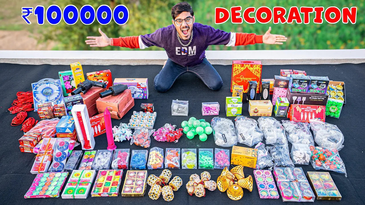 Diwali Decoration Gadgets Worth ₹100000???? | अब आएगा दिवाली का मज़ा | Diwali Special