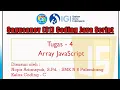 Tugas 4 - Array JavaScript Tantangan Bracket