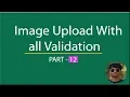 Image Upload With all Validation -