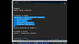 Connect Python to MySQL Learn CRUD Operations with Real Examples