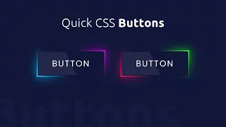Creative CSS Button Hover Effects Glowing Gradient Border Effects using Html CSS