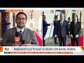 Lagu Presidente electo José Antonio Kast se reúne con Daniel Noboa en Ecuador