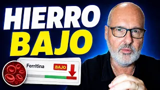 Falta de hierro y ferritina baja: síntomas, causas, alimentación y tratamiento