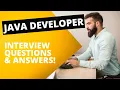 Java Developer Interview Questions with Answer Examples