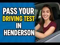Henderson DMV Narrated Test Tips How to pass your driving test in Henderson Nevada