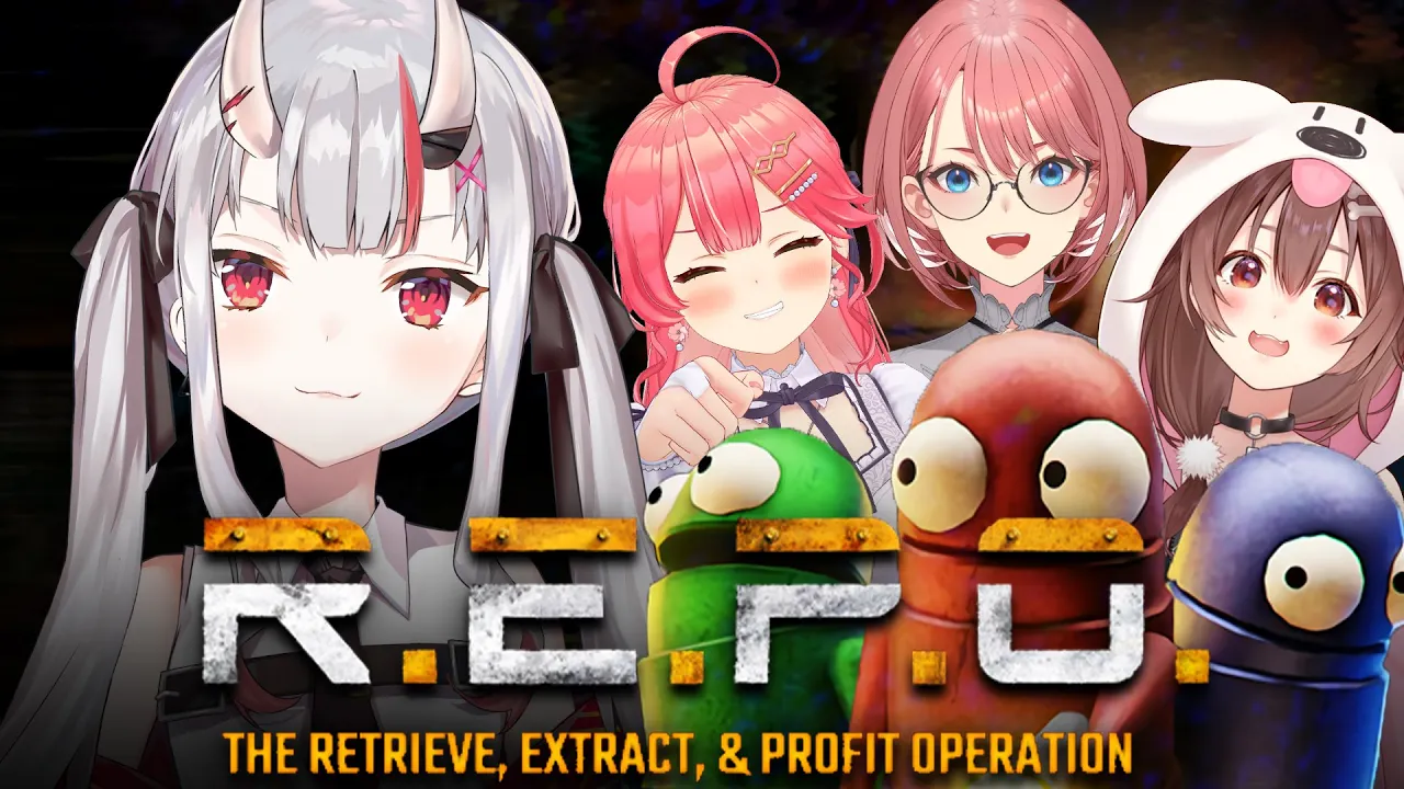 【 R.E.P.O. 】はじめてのれ　　　　　　ぽ！#みっころおにかん【百鬼あやめ/ホロライブ】